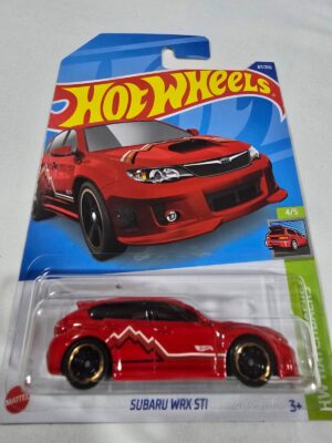 SUBARU WRX STI RED