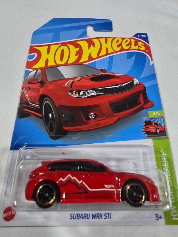 SUBARU WRX STI RED