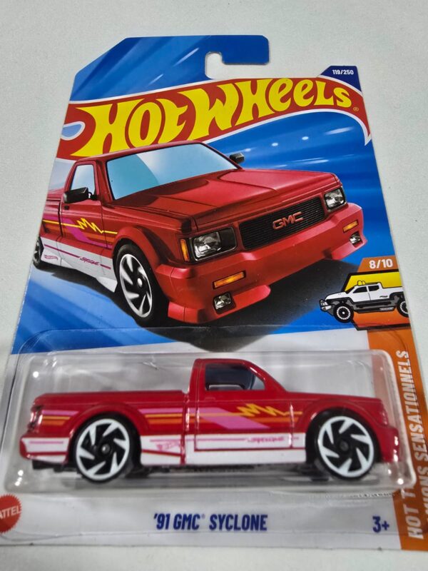 91 GMC SYCLONE RED